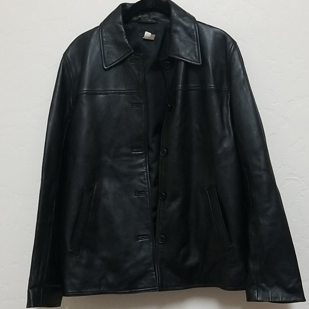 J. Crew Faux Leather Jacket